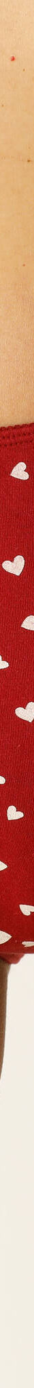 Culotte coton forme maxi imprimé  motifs «coeurs» assortis – Lot de 4 (rouge) Culotte coton forme maxi imprimé  motifs «coeurs» assortis – Lot de 4 (rouge)
